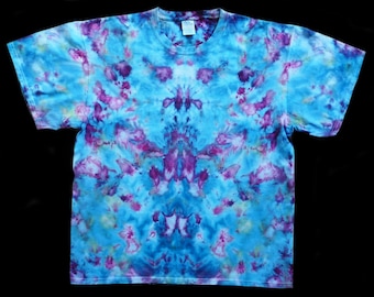 Ice-Dye, T-Shirt, Tie-Dye, Festival Top, Beachwear