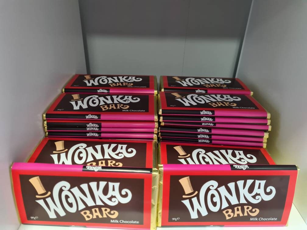 Wonka Bar Etsy