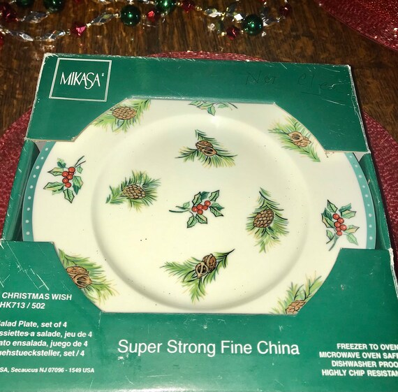 Mikasa holiday season christmas china Clearance