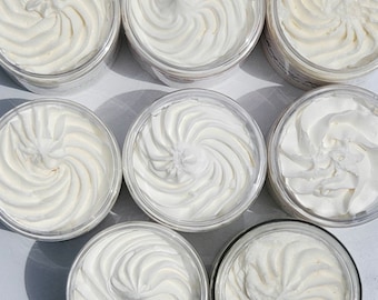 Wholesale Whipped Body Butter|Private Label Whipped Body Butter|Wholesale Whipped Shea Butter|Multiple Sizes & Scents|Bulk Body Butter
