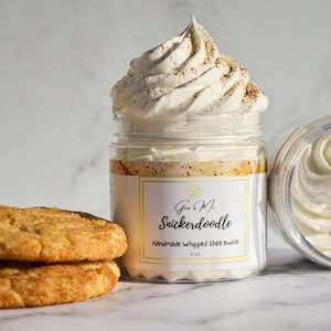 Snickerdoodle Whipped Shea Butter | Lightly Scented Whipped Body Butter