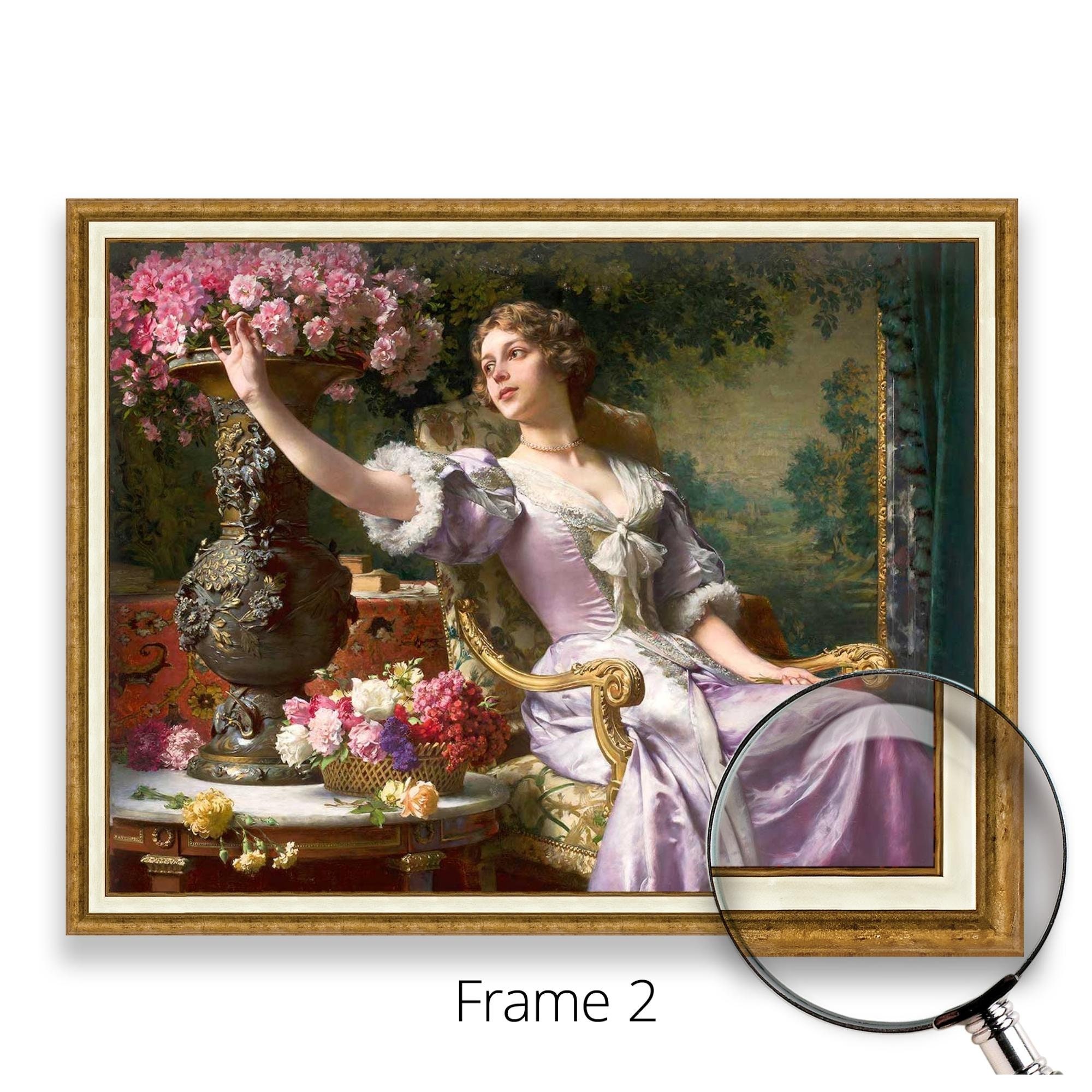 chinese dress ladies Lilac Appliquéd Floral Dress 6 / Lilac with Pastel Appliquéd Flowers