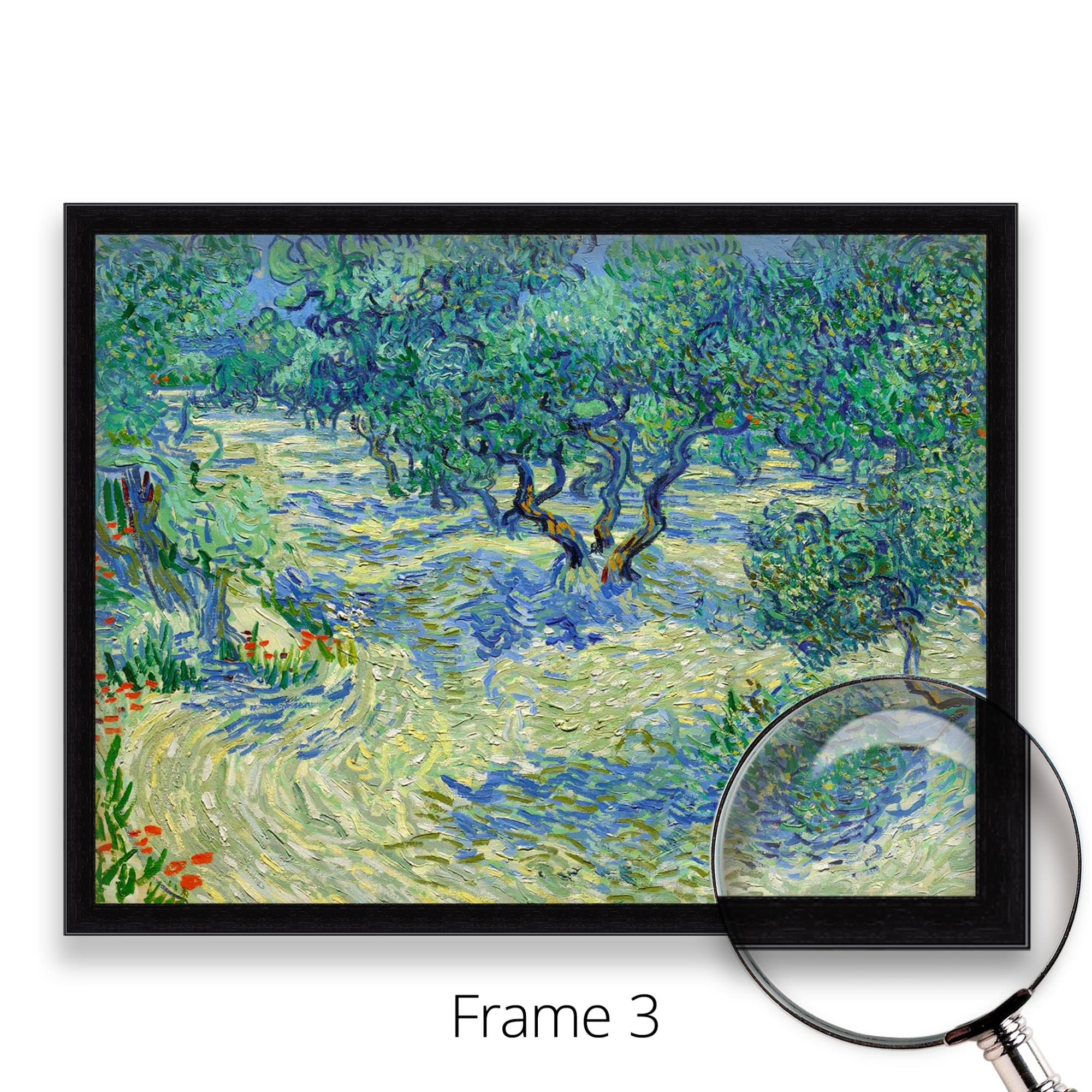 フィンセント・ファン・ゴッホ - オリーブ園 | 著名な画家の絵画の