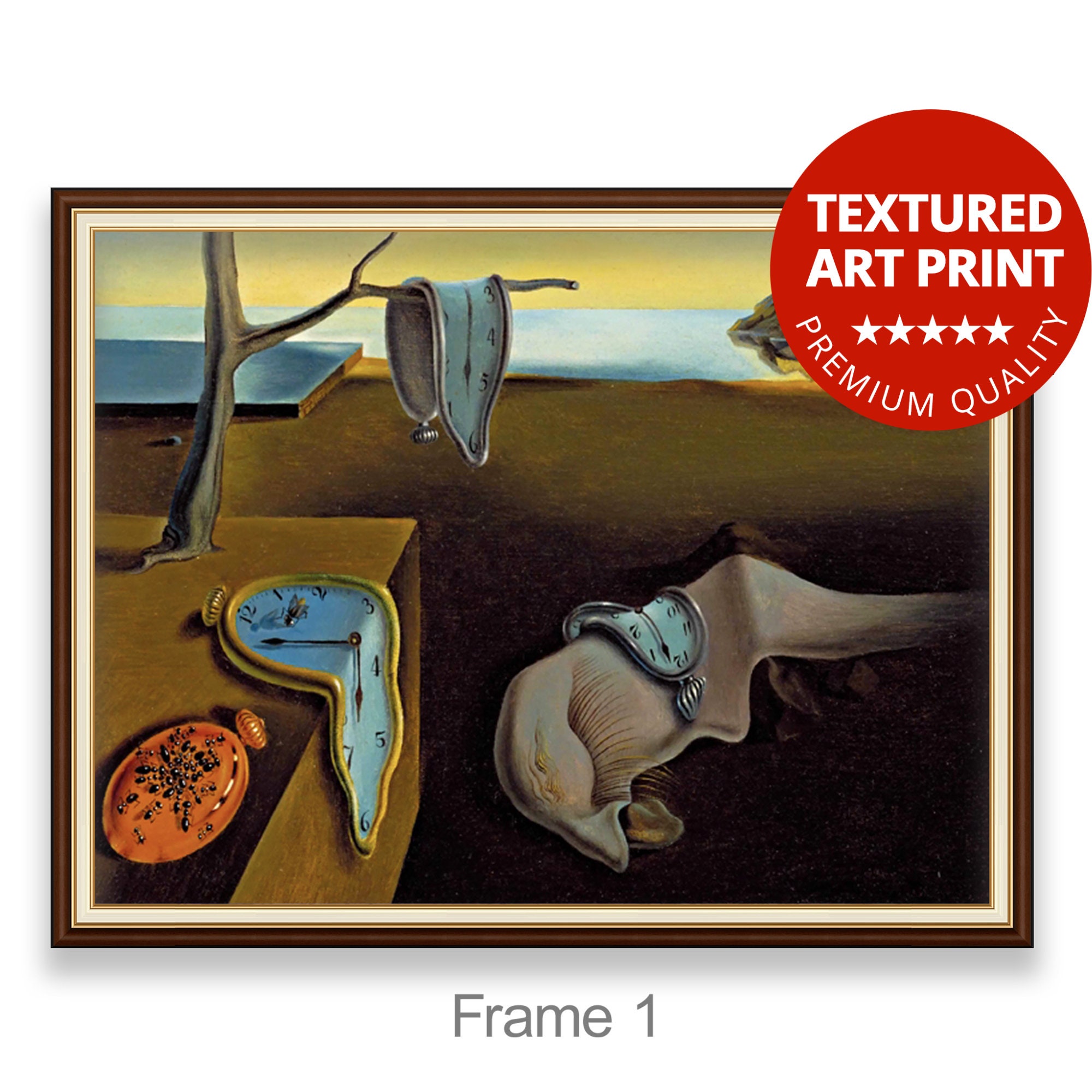 Salvador Dali the Persistence of Memory Museum Quality 3D - Etsy