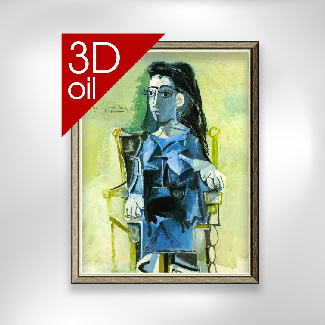 Jacqueline Sitting With Her Cat - Pablo Picasso | Museum Quality