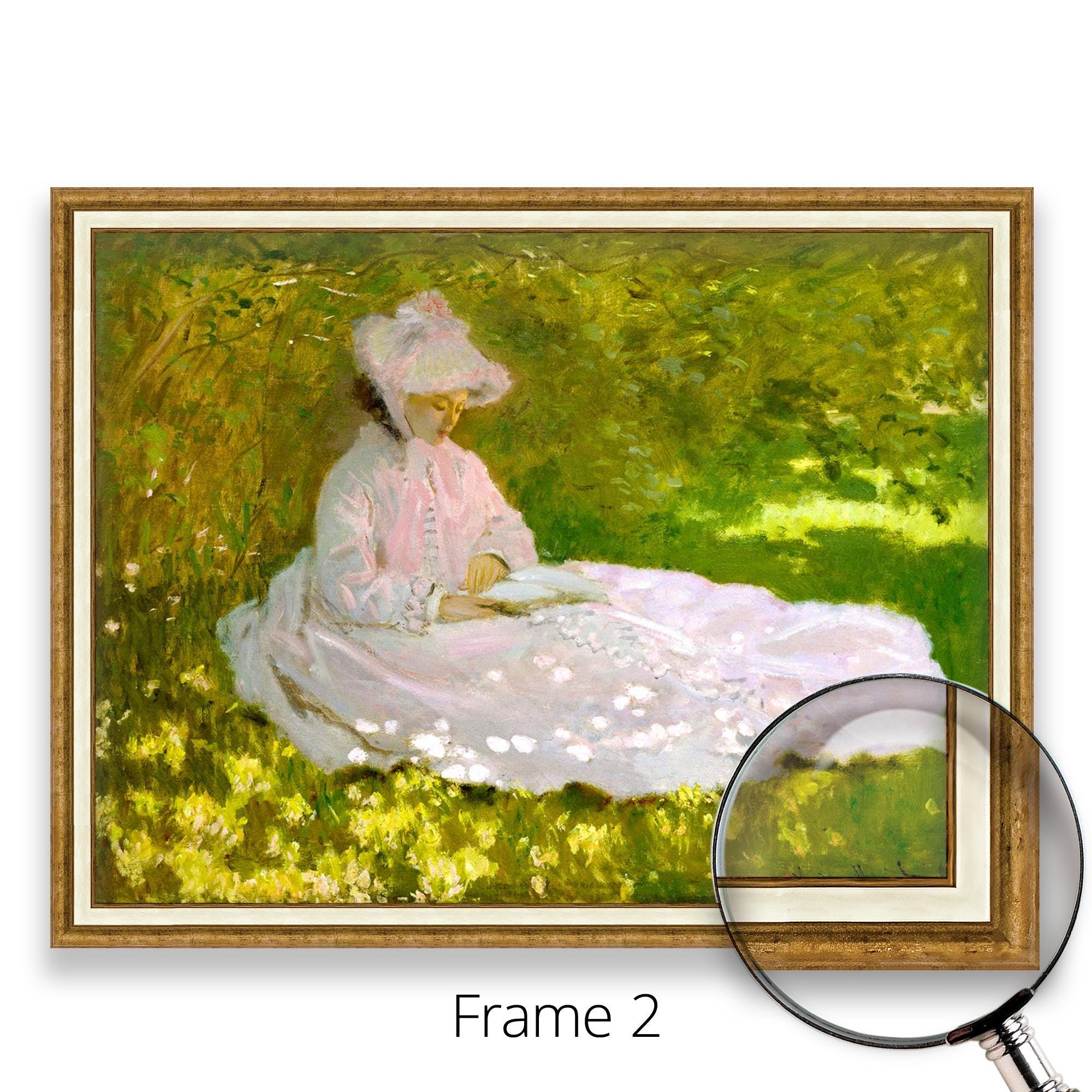 春 - クロード・モネ | 著名な画家の絵画を美術館品質の3D油彩