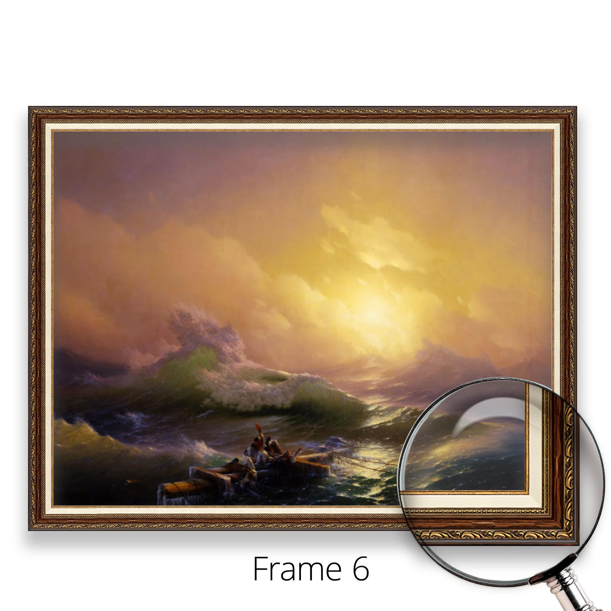 The Ninth Wave - Ivan Aivazovsky | Museum Quality 3D Oil Canvas