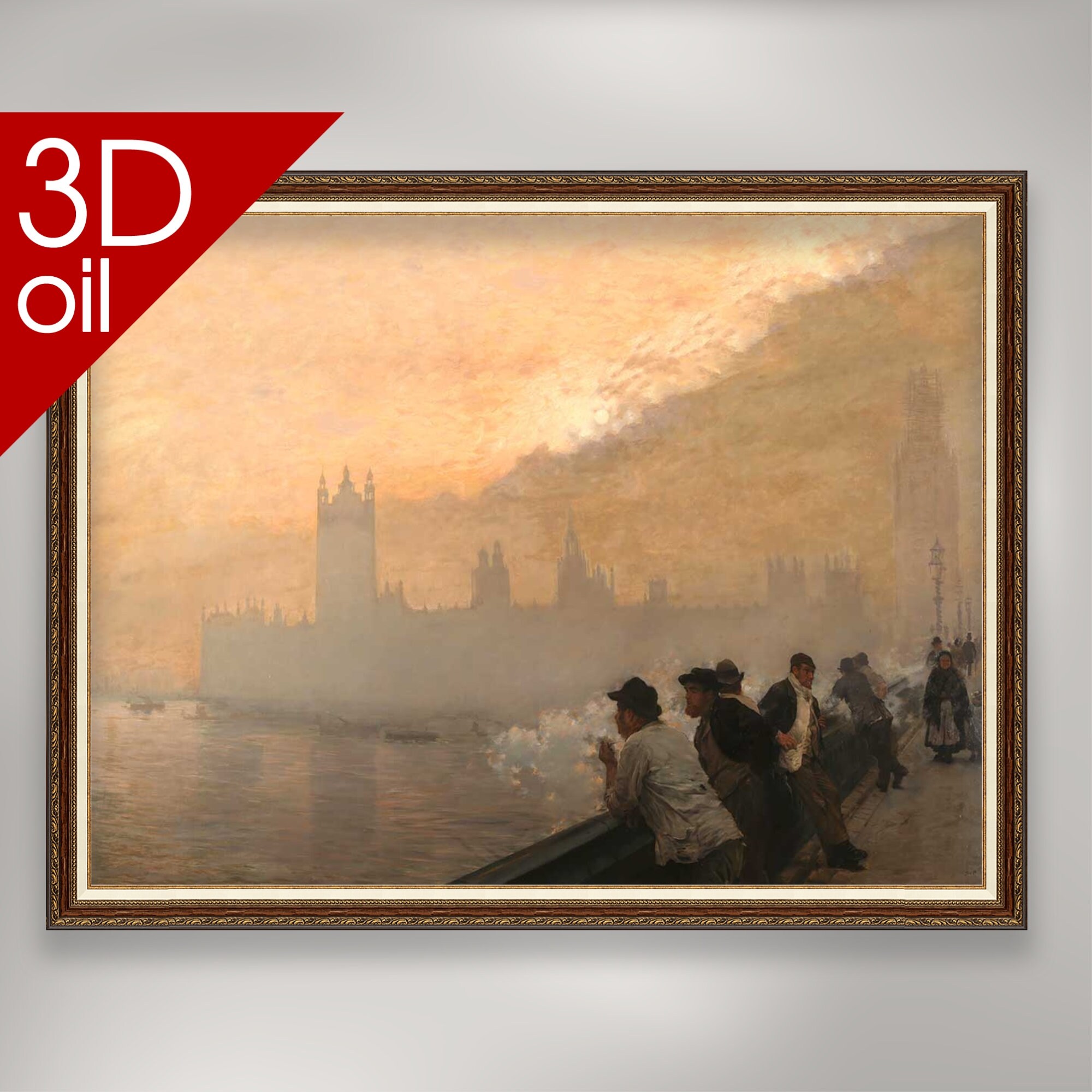 Giuseppe De Nittis、海外版超希少レゾネ、新品額装付、状態良好 Giuseppe de Nittis, art prints and reproductions by Art