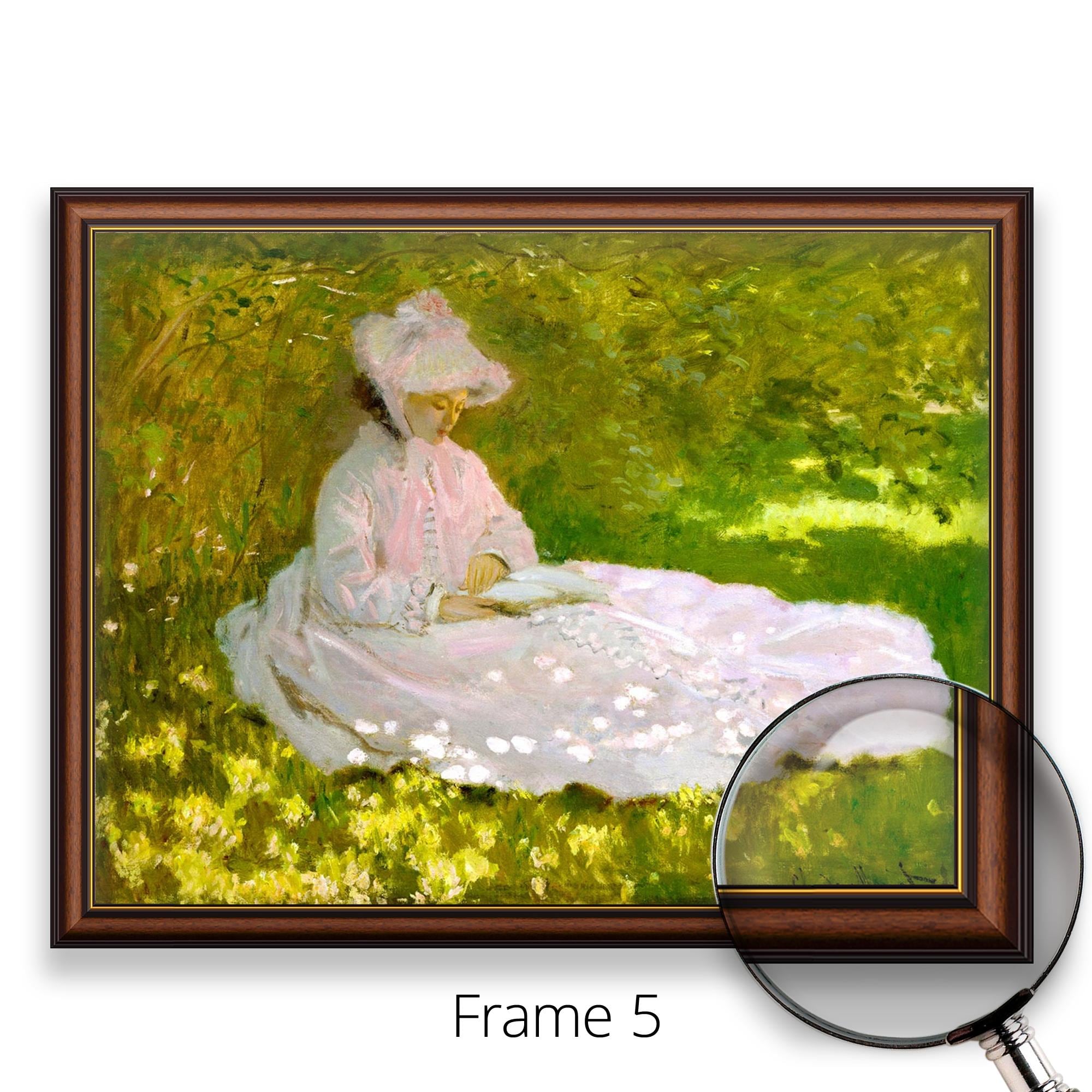 春 - クロード・モネ | 著名な画家の絵画を美術館品質の3D油彩