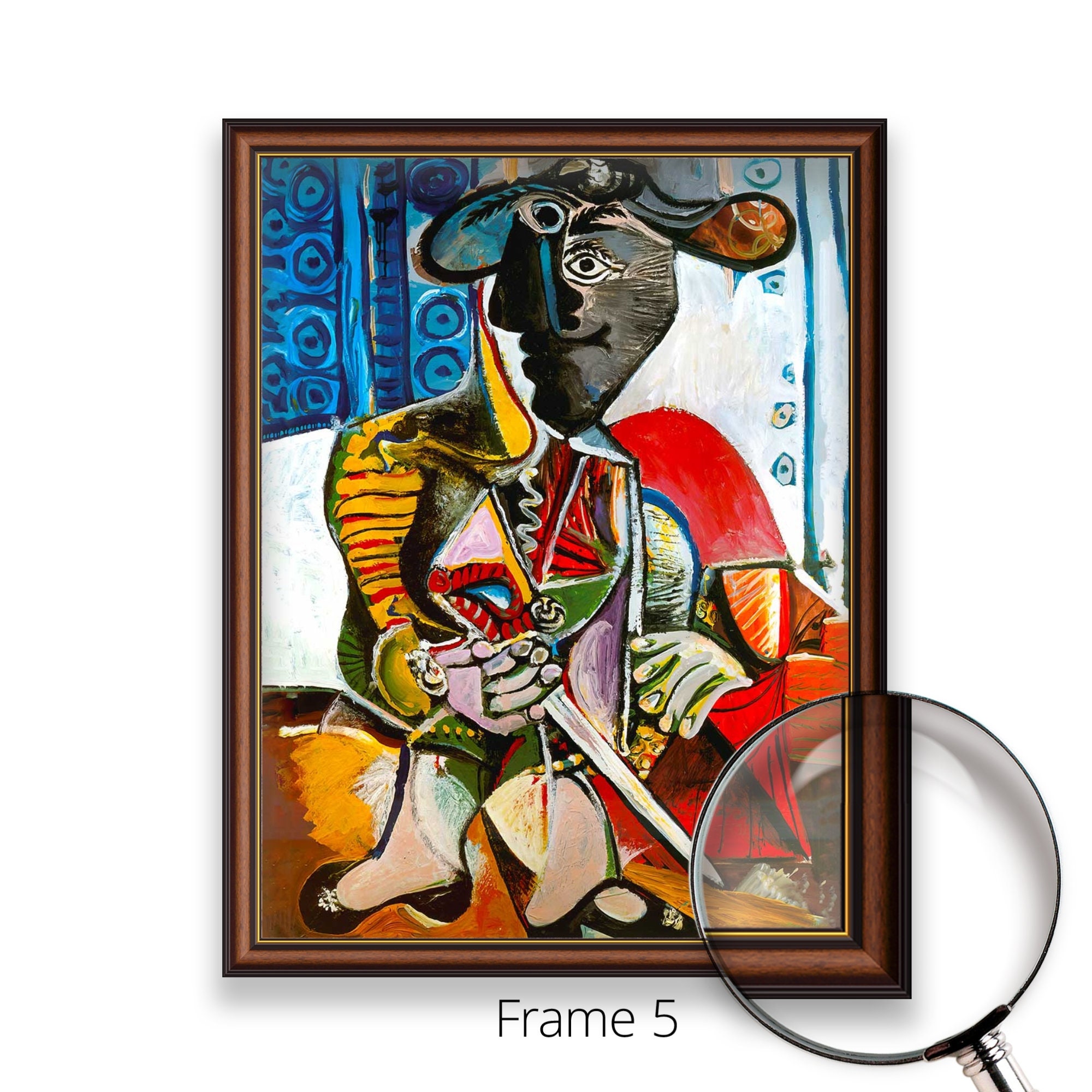 PICASSO 油絵アート Pablo Picasso - Matador | Museum Quality 3D Oil Canvas Print of