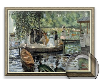 ラ・グルヌイエール - ピエール・オーギュスト・ルノワール | 著名な