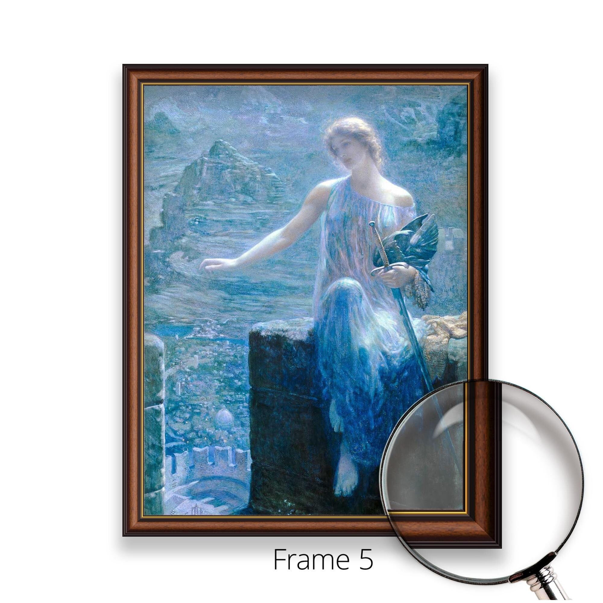 Edward Robert Hughes - La vigilia de la valquiria / Impresión en lienzo al  óleo 3D con calidad de museo de una pintura del famoso artista - Etsy México, image size:2000x2000