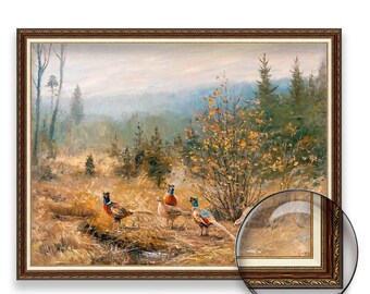 油絵ドイツ画家ホーゲン作品 油絵ドイツ画家ホーゲン作品