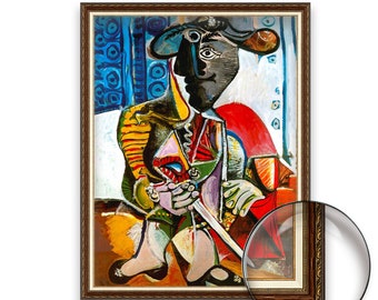 Pablo Picasso - Matador | Museum Quality 3D Oil Canvas Print of