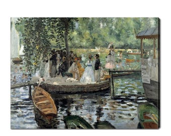 ラ・グルヌイエール - ピエール・オーギュスト・ルノワール | 著名な