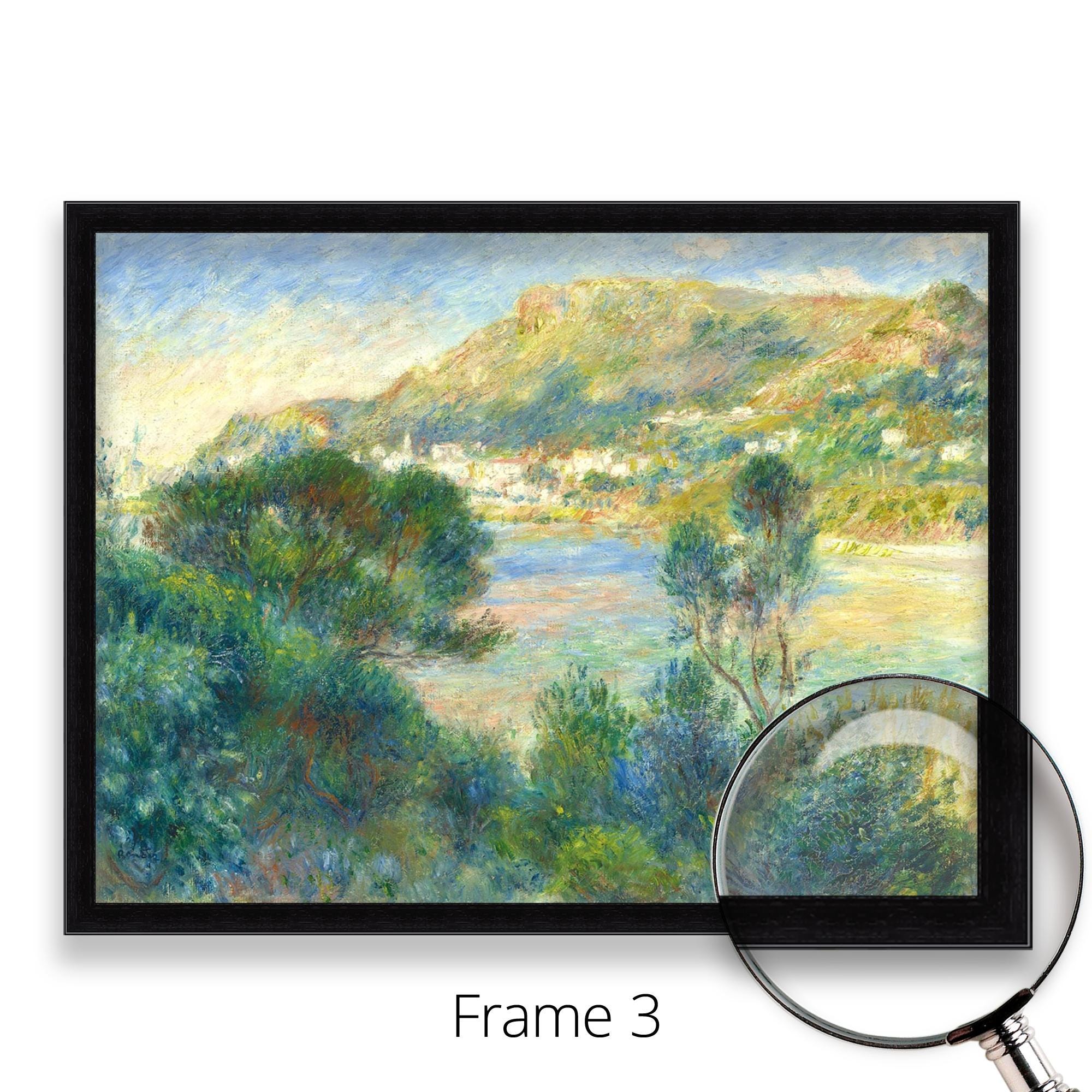 Pierre-auguste Renoir - View of Monte Carlo From Cap Martin