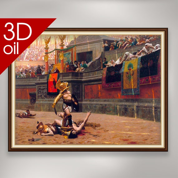 ジャン・レオン・ジェローム - ポリーチェ・ヴェルソ コロッセオ闘技場