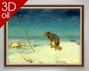 アルフレッド・コワルスキー - 孤独な狼 | 有名アーティストの絵画の