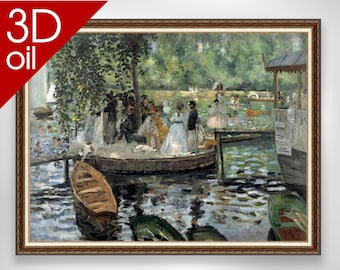 ラ・グルヌイエール - ピエール・オーギュスト・ルノワール | 著名な