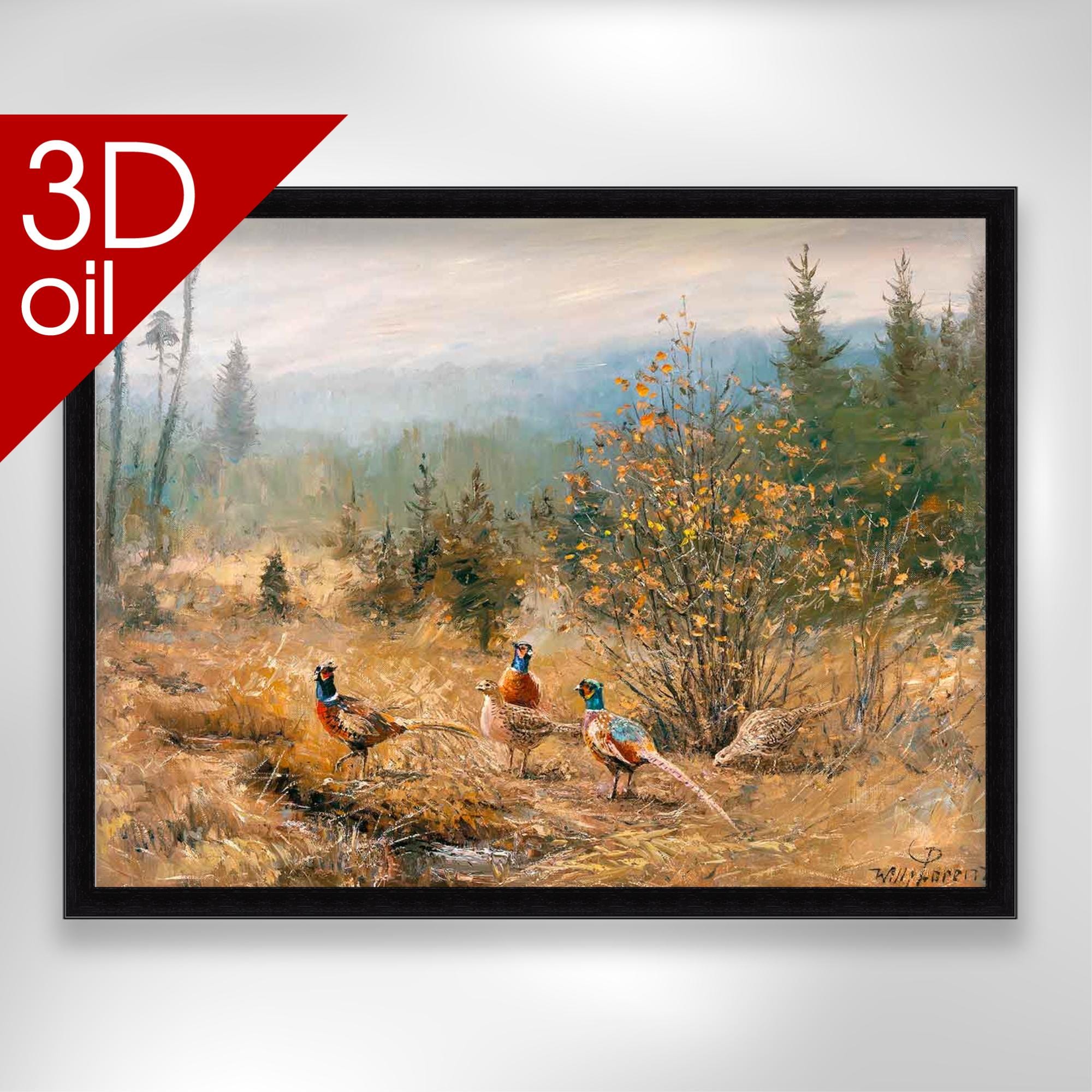 油絵ドイツ画家ホーゲン作品 ドイツ 風景画 絵画 水彩画 内藤謙一 「ハイデルベルク・3」 額付き