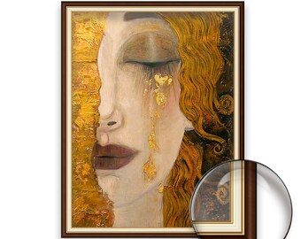 Gustav Klimt【リアムンクの肖像III】lithograph直筆サイン File:Portrait of Ria Munk III, by Gustav Klimt, 1917