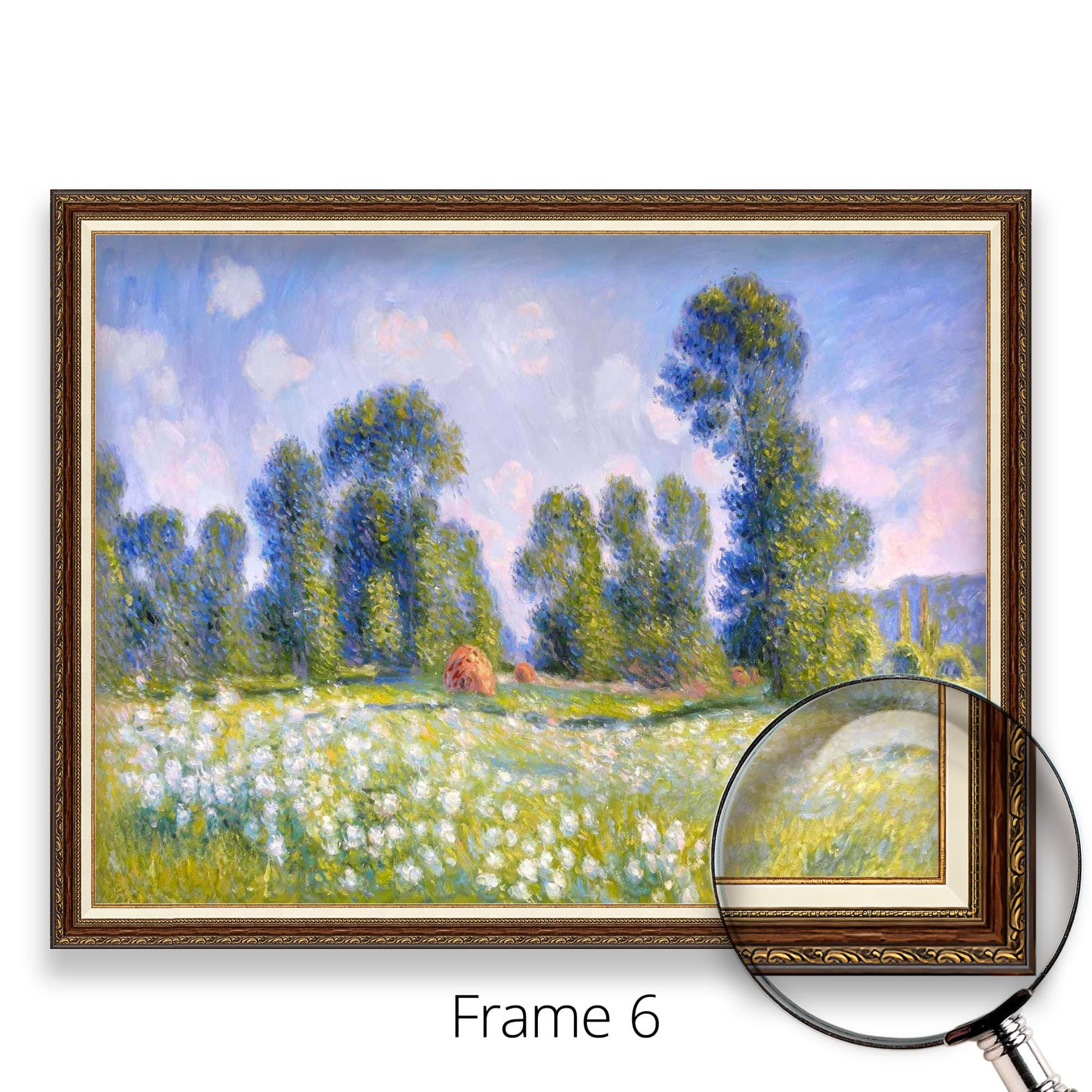 Effect of Spring at Giverny - Claude Monet | Museum Quality 3D Oil 