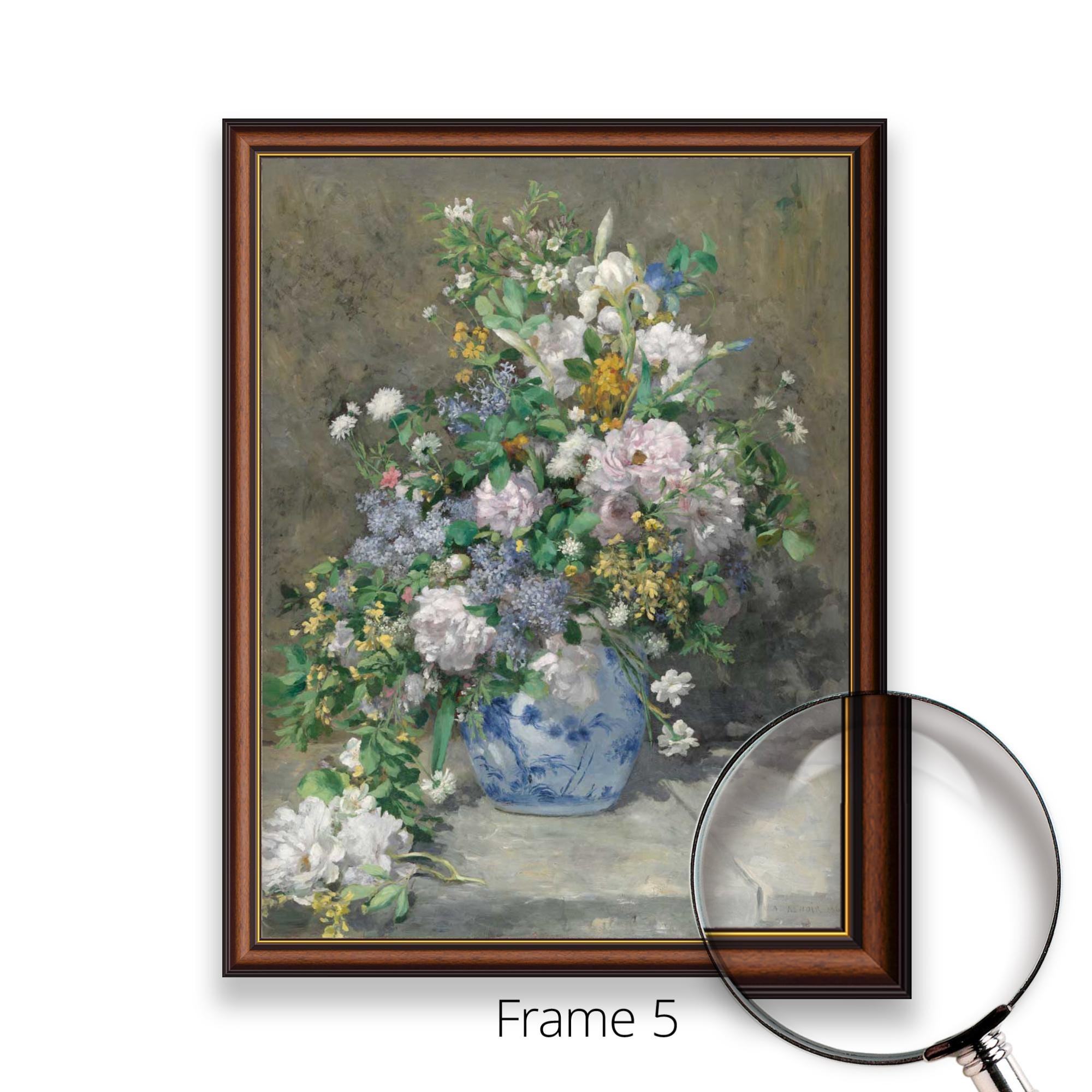 ルノワール - 春の花束 | 有名アーティストの絵画の美術館品質の3D油絵