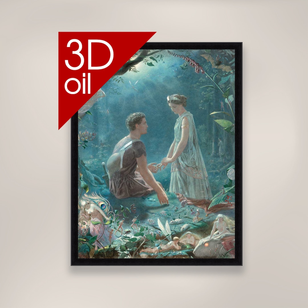 John Simmons - Hermia and Lysander in a Midsummer Night's Dream ...