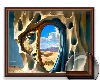 サルバドール・ダリにインスパイアされた、すべての夢への砂漠の