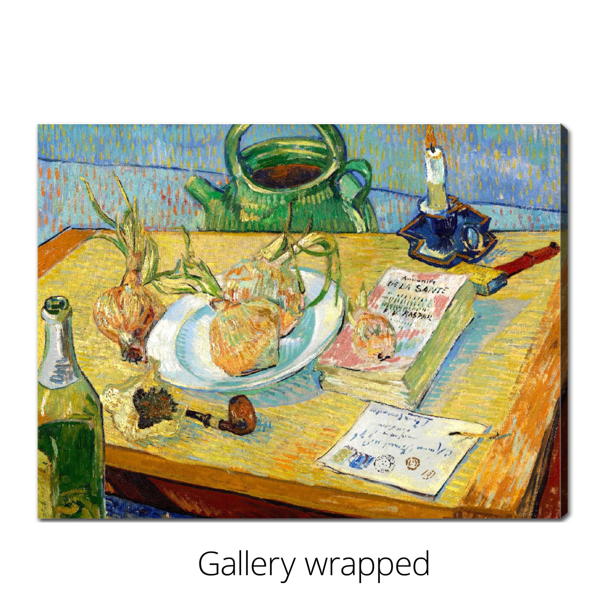 玉ねぎの皿のある静物画 - ヴィンセント・ヴァン・ゴッホ | 著名な画家