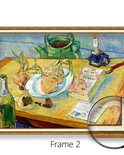 玉ねぎの皿のある静物画 - ヴィンセント・ヴァン・ゴッホ | 著名な画家