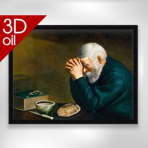 Grace - Eric Enstrom  | Museum Quality 3D Oil Canvas Print of Famous Artist Painting