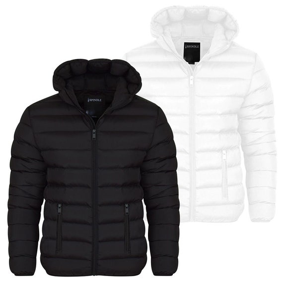 Plain black shop jacket without hood