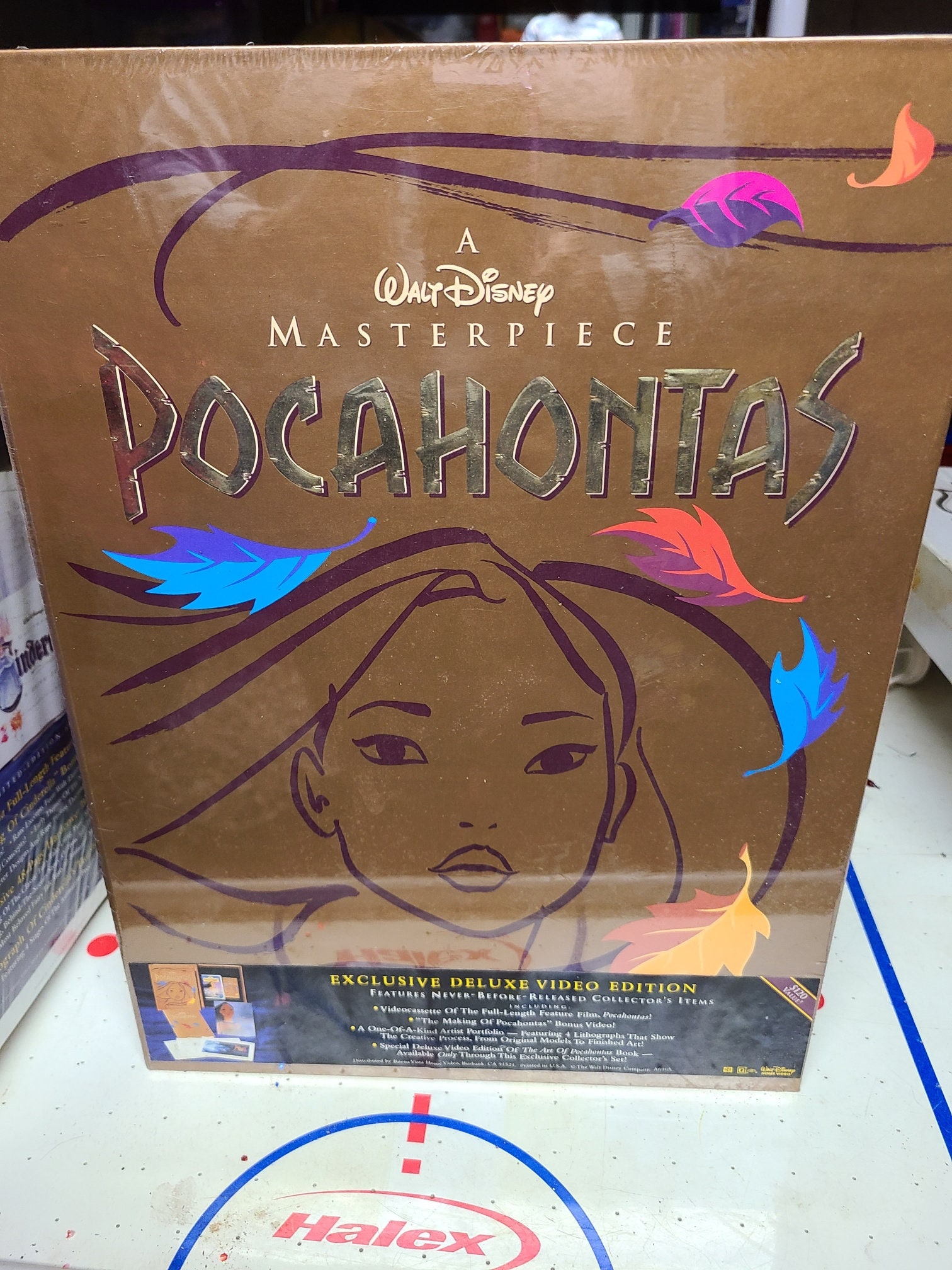 Walt Disney pocahontas Masterpiece Deluxe Video Etsy