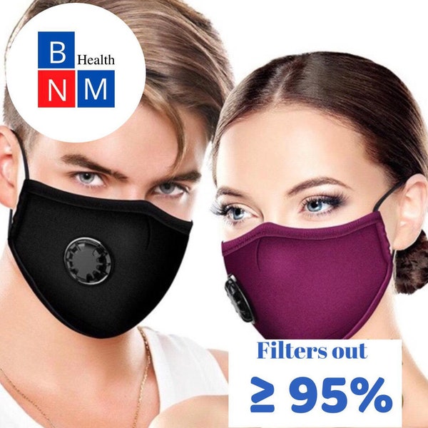 Face Mask Reusable and Washable Nose Wire Adjustable Ear Loops Protective Eco Friendly Soft Cotton Layered masks