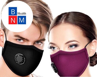 Face Mask Reusable and Washable Nose Wire Adjustable Ear Loops Protective Eco Friendly Soft Cotton Layered masks