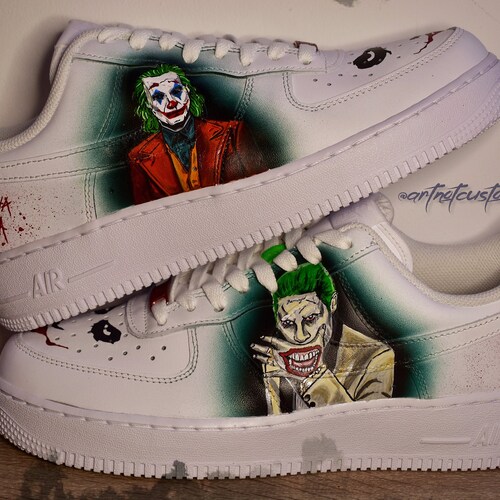 Custom Joker Nike Air Force 1s | Etsy