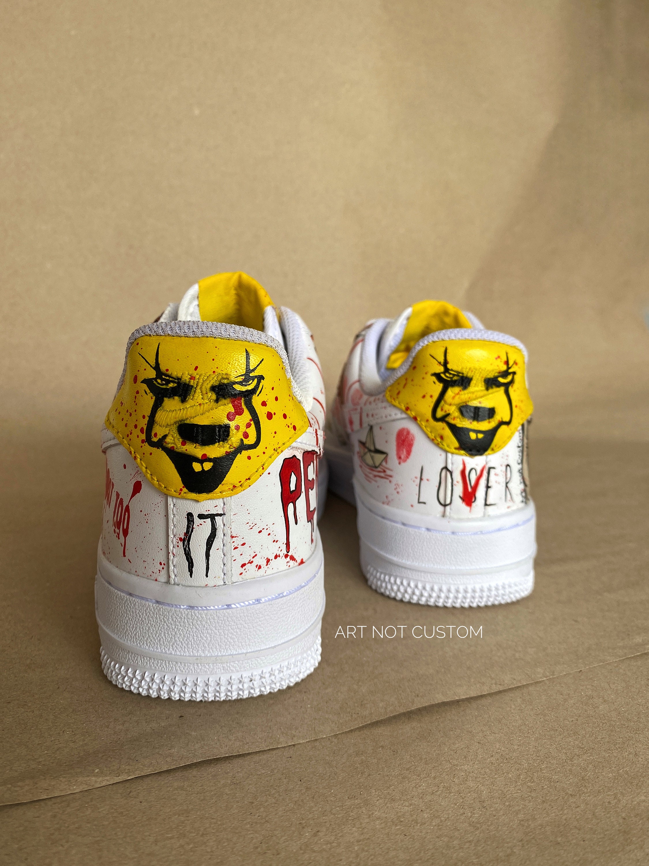 ペニーワイズ エア フォース 1 ロー AF1 カスタム | ユニークな 
