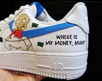 FAMILY GUY * AF1 Custom Shoes * Hand-painted Shoes X  display picture 1