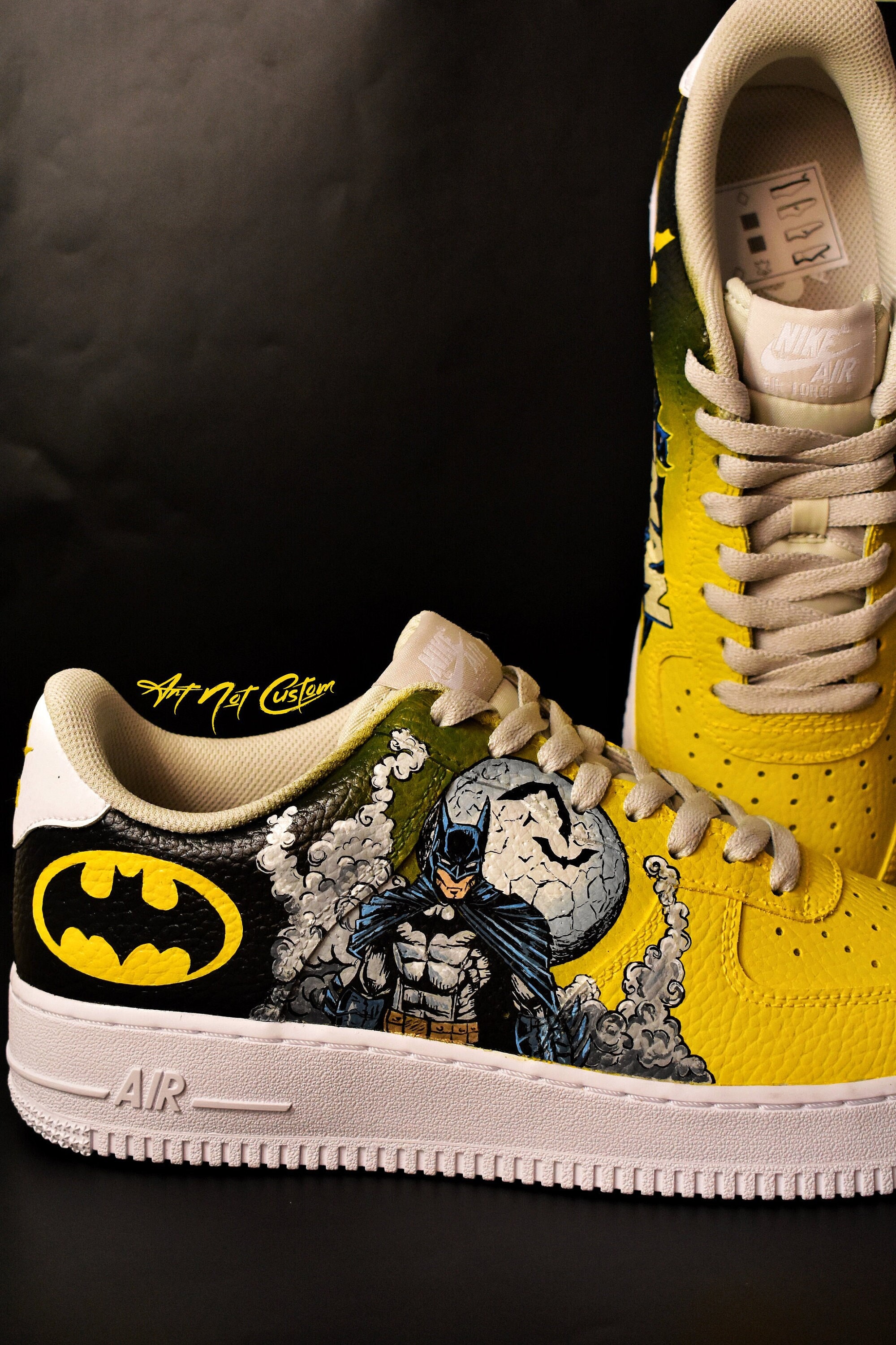 Custom Batman Converse Shoes – Hallwayz Designs