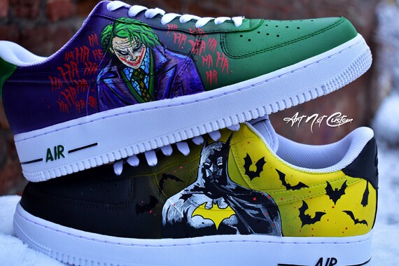 batman custom shoes