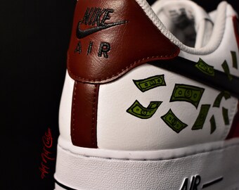 La Casa De Papel Money Heist AF1 Custom Shoes | Etsy