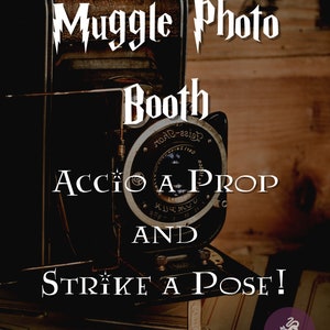Wizardry Photo Booth Sign