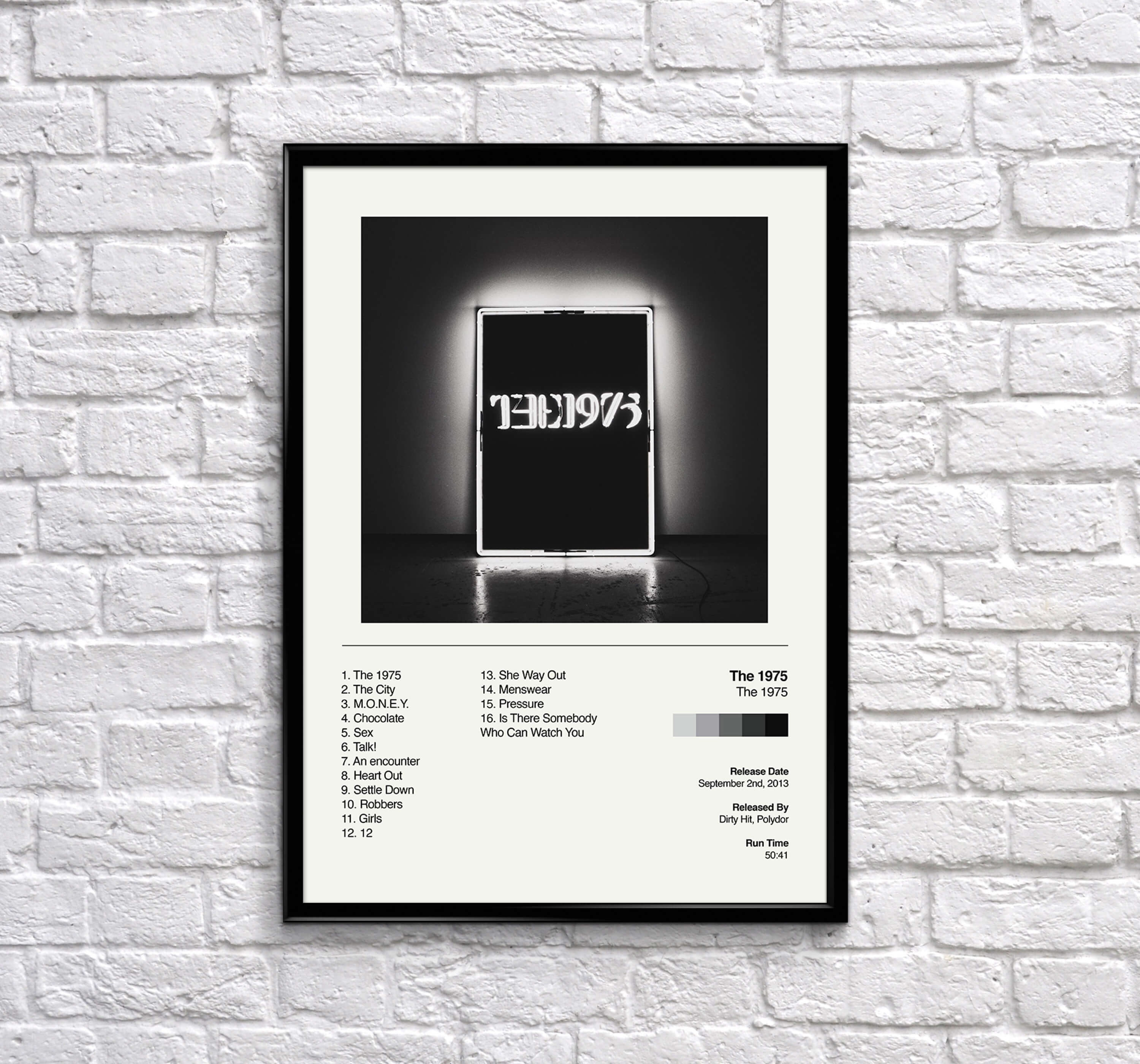 Discover The 1975 Album Cover Poster - Music Art