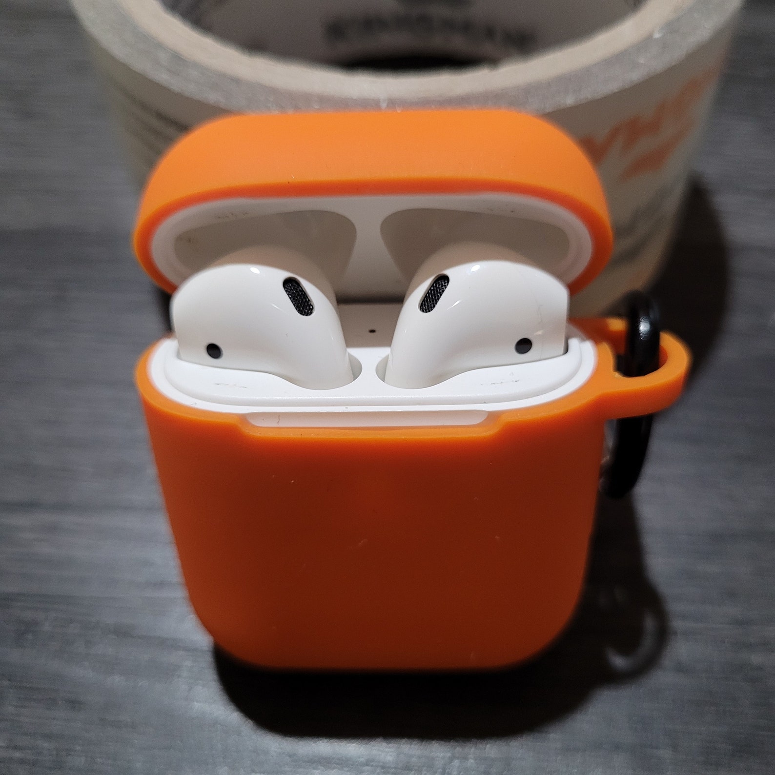 Orange Apple Airpod Case Series 1 and 2 Brand NEW Great Deals | Etsy