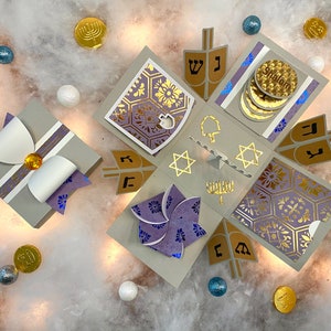 Hanukkah Explosion Box - Fichier numérique - Téléchargement instantané