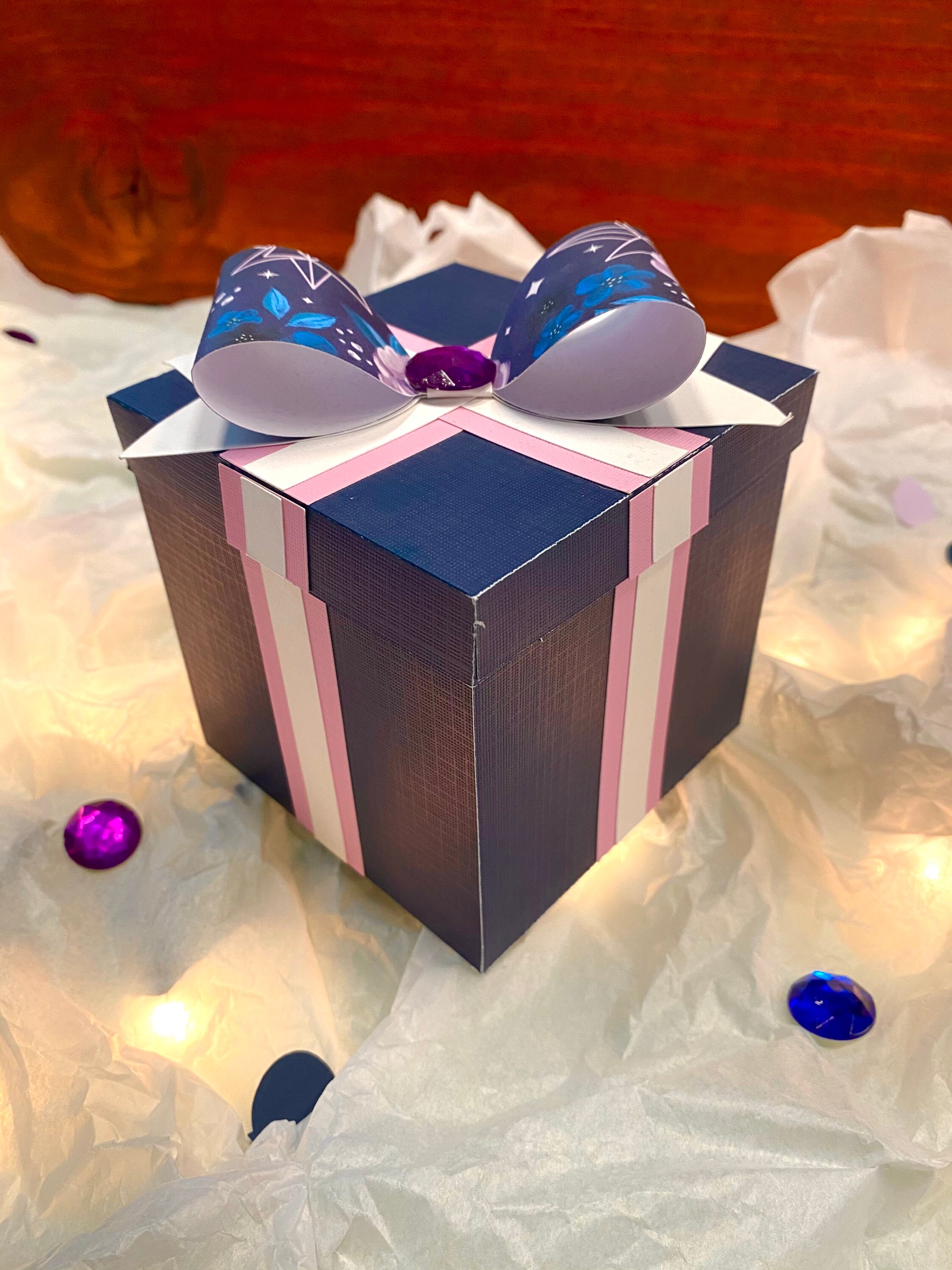 Birthday Cake Explosion Box Digital File Instant Download Etsy Australia