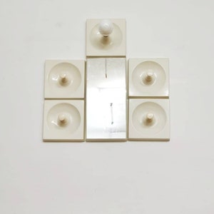 Space-age wardrobe by Schönbuch based on a design by Jürgen Lange from the 1970s, 7 pieces