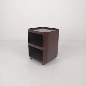 Carrello di servizio Braun Componibili Square di Anna Castelli per Kartell - Italia anni '60 modello 4970