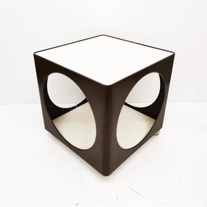 Cubic space age coffee club table 1970s